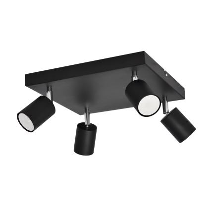 LED Спот TUNE 4xGU10/4,8W/230V черен