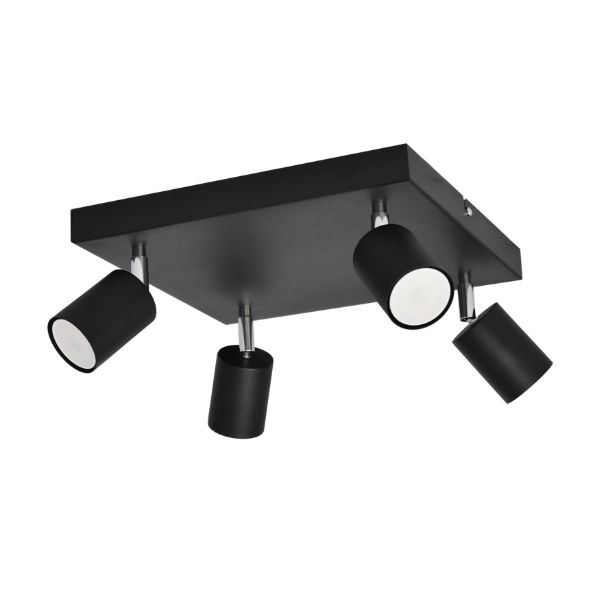 LED Спот TUNE 4xGU10/4,8W/230V черен