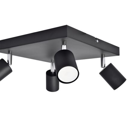 LED Спот TUNE 4xGU10/4,8W/230V черен