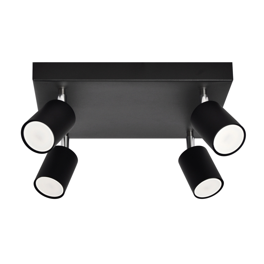 LED Спот TUNE 4xGU10/4,8W/230V черен
