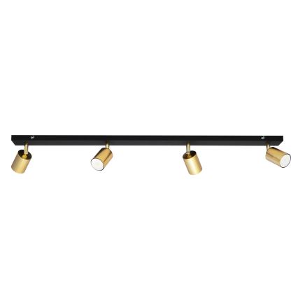 LED Спот TUNE 4xGU10/4,8W/230V златист/черен