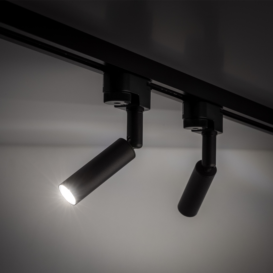 LED Спот за 1-фазна релсова система LAGOS 1xG9/3W/230V черен