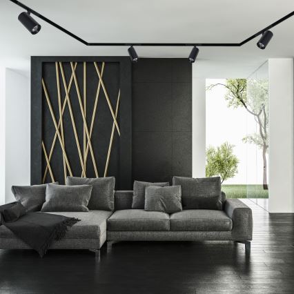 LED Спот за релсова система MAGNETIC TRACK LED/10W/48V 3000K черен