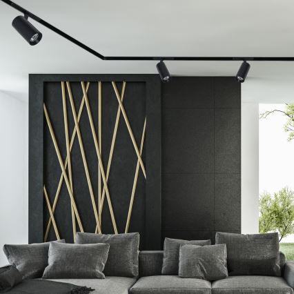 LED Спот за релсова система MAGNETIC TRACK LED/10W/48V черен