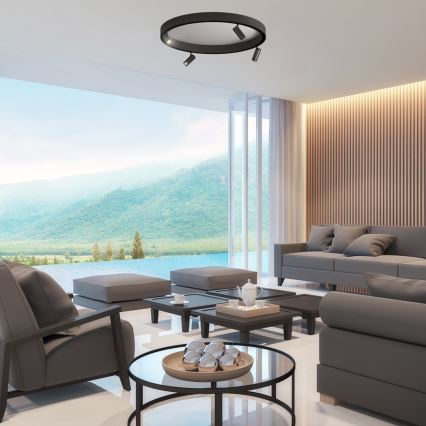 LED Спот за релсова система MAGNETIC TRACK LED/7W/48V 3000K черен