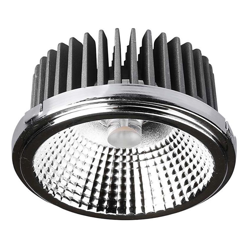 LED Спот за вграждане LED/20W/230V 4000K 40°/20° Ø 11 см лъскав хром