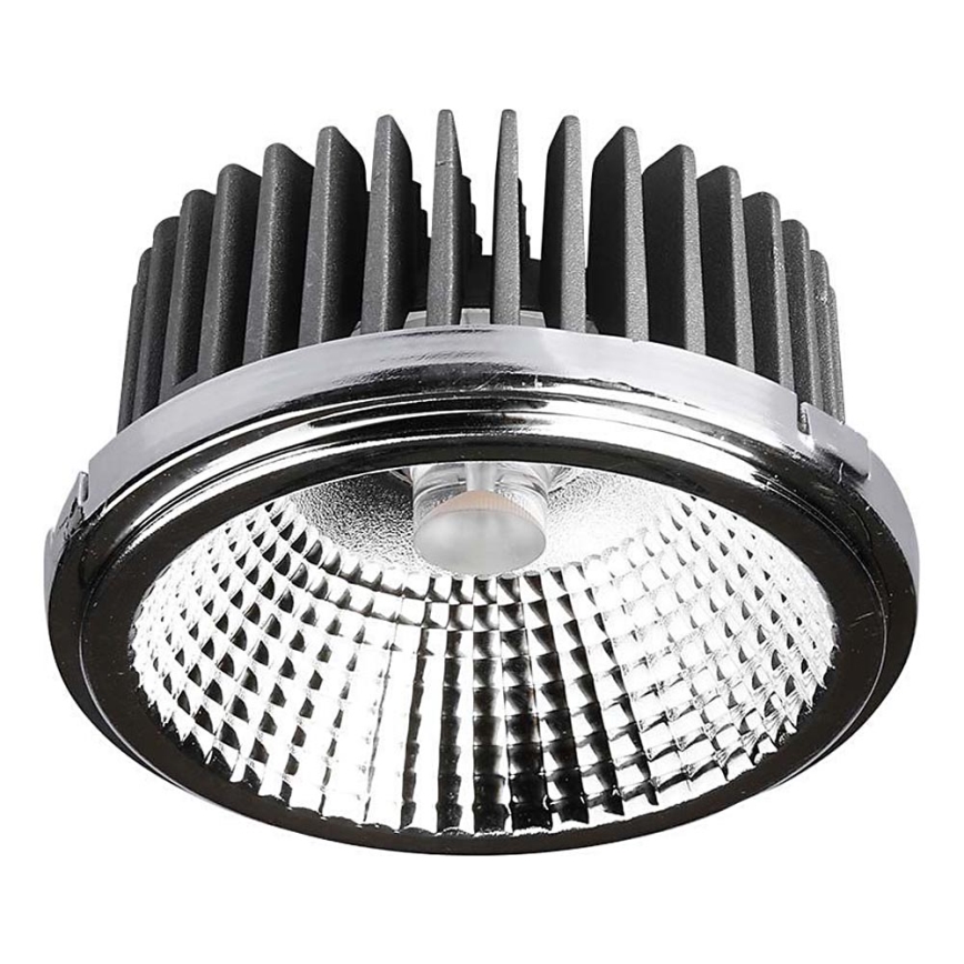 LED Спот за вграждане LED/20W/230V 6400K 40°/20° Ø 11 см лъскав хром