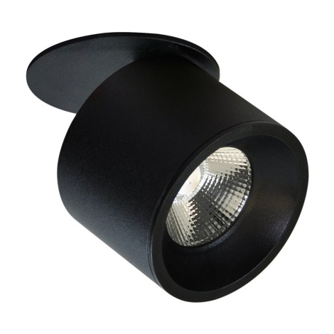 LED Спот за вграждане HARON 1xLED/15W/230V черна