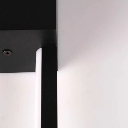 LED стенен аплик AISHA LED/12W/230V 4000K 80 cm черен