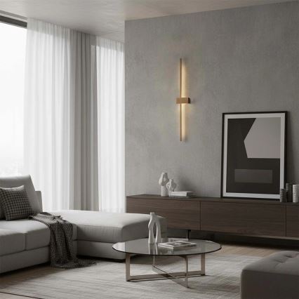 LED Стенен аплик AISHA LED/12W/230V 4000K златист