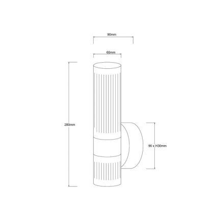 LED стенен аплик AMBIENTE LED/6W/230V 3000/4000/6000K златист