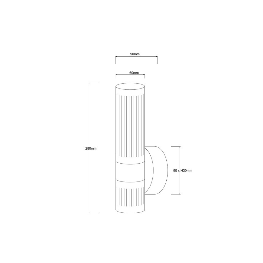 LED стенен аплик AMBIENTE LED/6W/230V 3000/4000/6000K златист