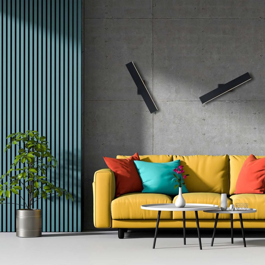 LED стенен аплик BERNADETTA LED/10W/230V 4000K черен