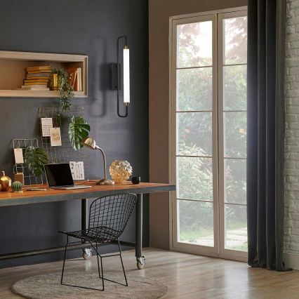 LED стенен аплик FELICJA LED/14W/230V 4000K черен