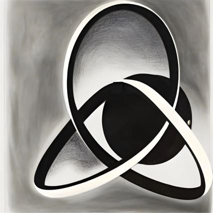 LED стенен аплик INDIGO LED/14W/230V, черен