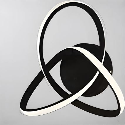 LED стенен аплик INDIGO LED/14W/230V, черен