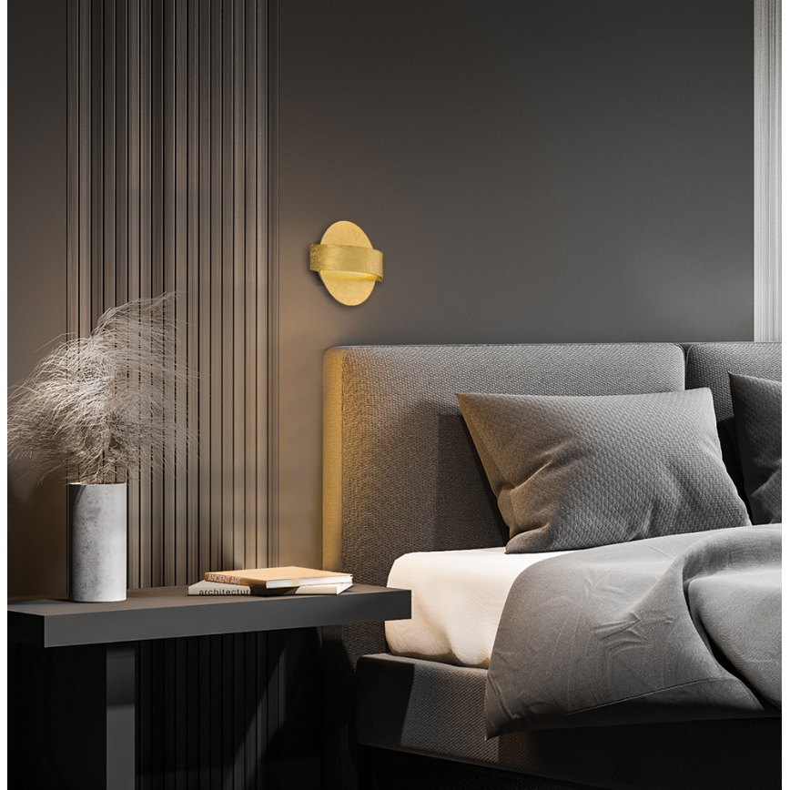 LED стенен аплик KOBEN LED/11W/230V златен