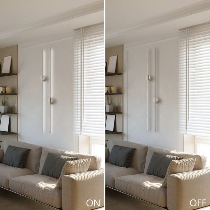 LED стенен аплик LANA LED/12W/230V 4000K бежов