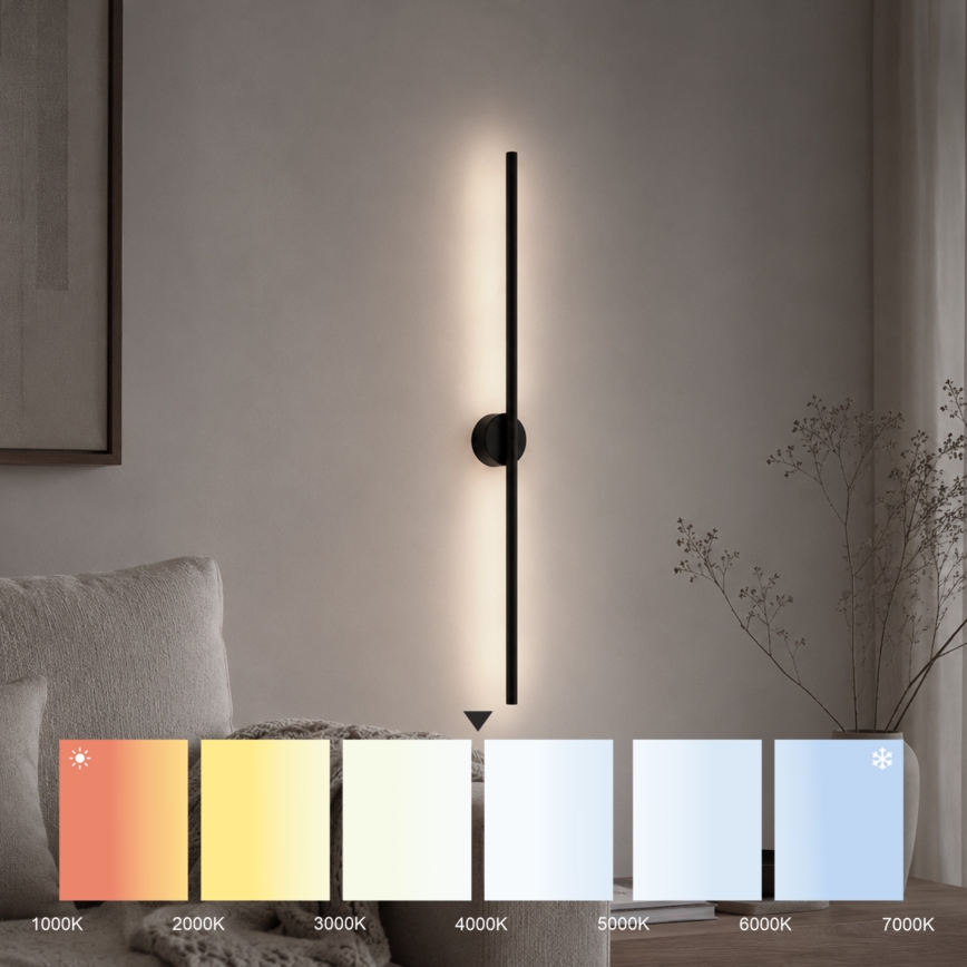 LED стенен аплик LANA LED/7W/230V 4000K черен