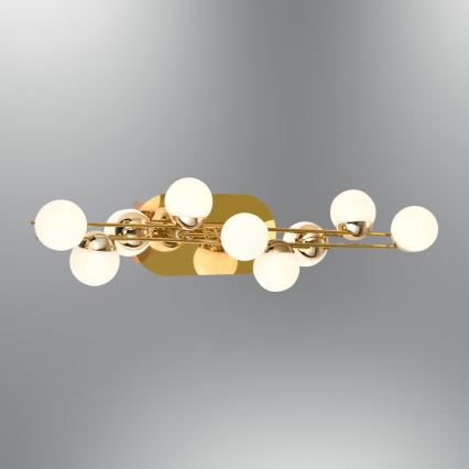 LED стенен аплик MARS LED/12W/230V 3000K златен