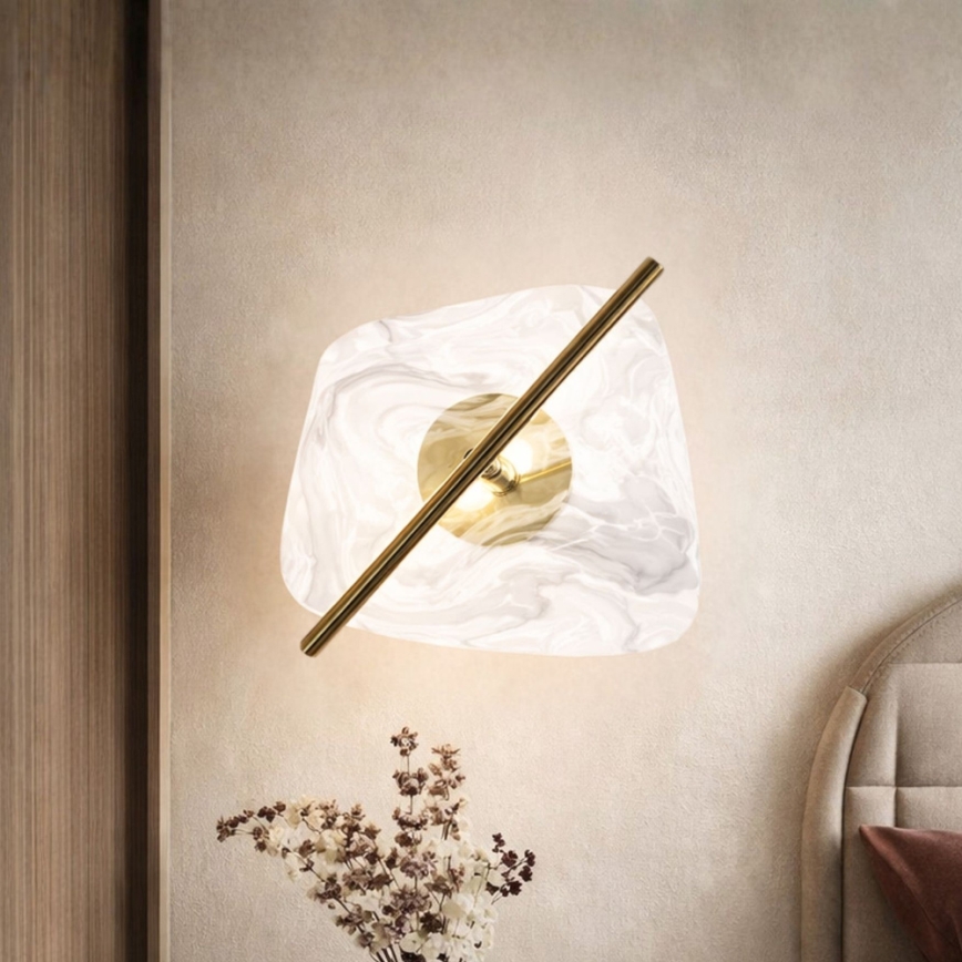 LED стенен аплик RELAX LED/5W/230V златист/бял