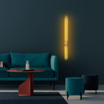 LED стенен аплик SWORD LED/13W/230V 3000K матово златисто