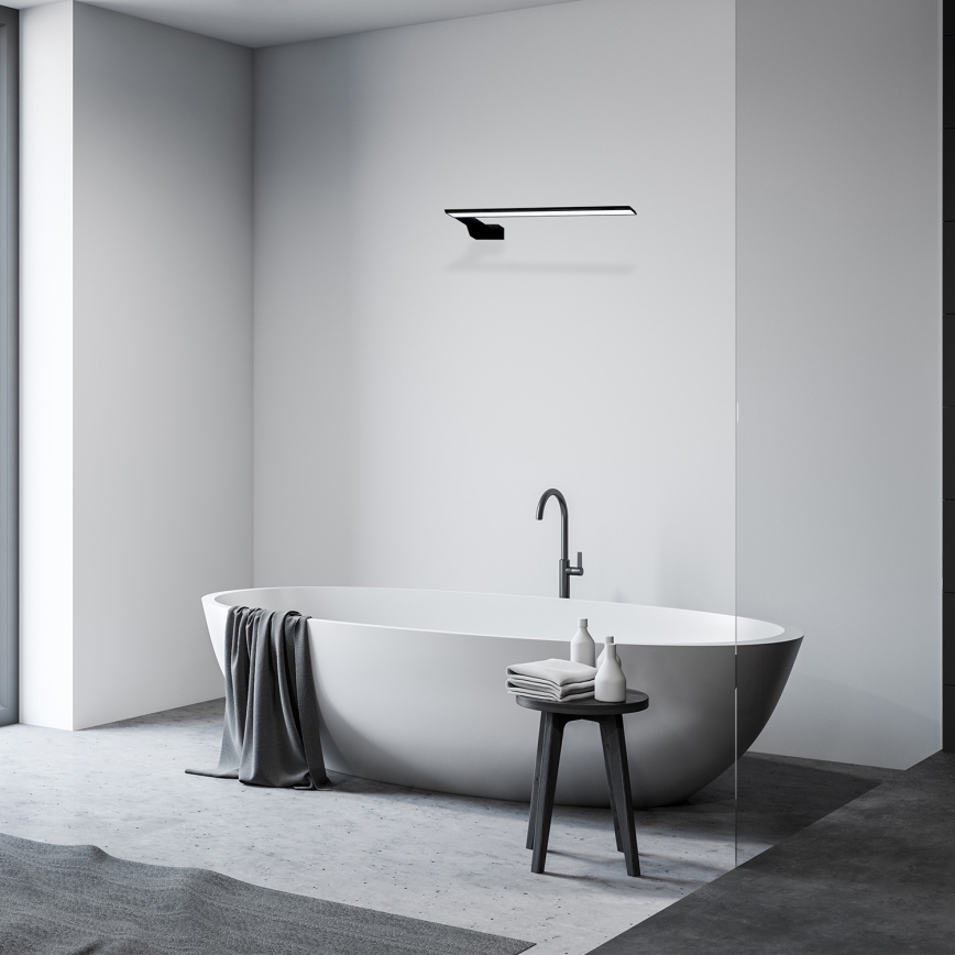 LED стенен аплик за баня SHINE LED/11W/230V 45 cm IP44 черен