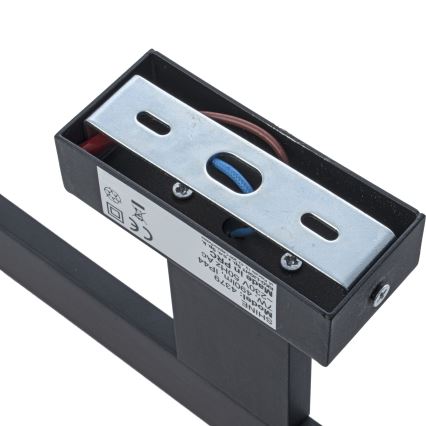 LED стенен аплик за баня SHINE LED/7W/230V 30 cm IP44 черен