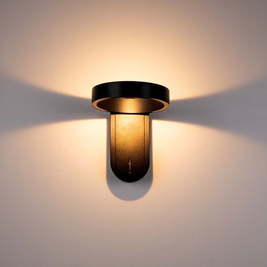 LED стенен аплик LED/5W/230V 3000K/4000K черен