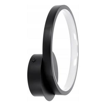 LED стенен осветител LED/14W/230V черен