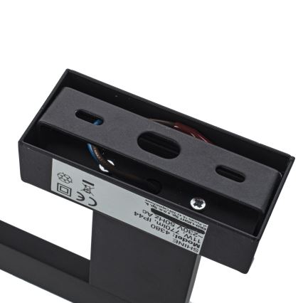 LED стенен осветител за баня SHINE LED/11W/230V 42 cm IP44 черен