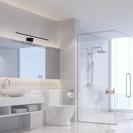 LED стенен осветител за баня SHINE LED/13,8W/230V 60 cm IP44 черен