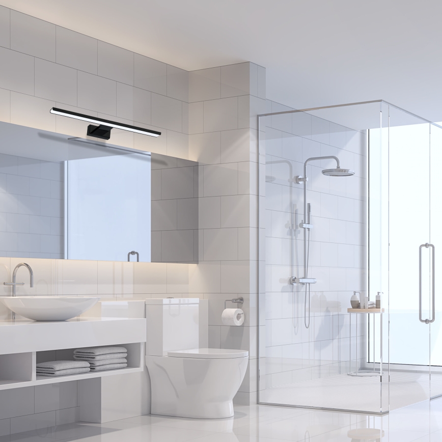 LED стенен осветител за баня SHINE LED/13,8W/230V 60 cm IP44 черен