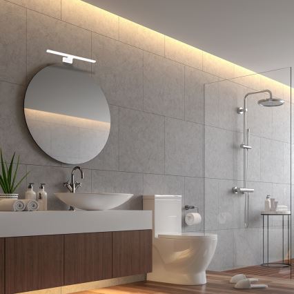 LED стенен осветител за баня SHINE LED/7W/230V 30 cm IP44 бял