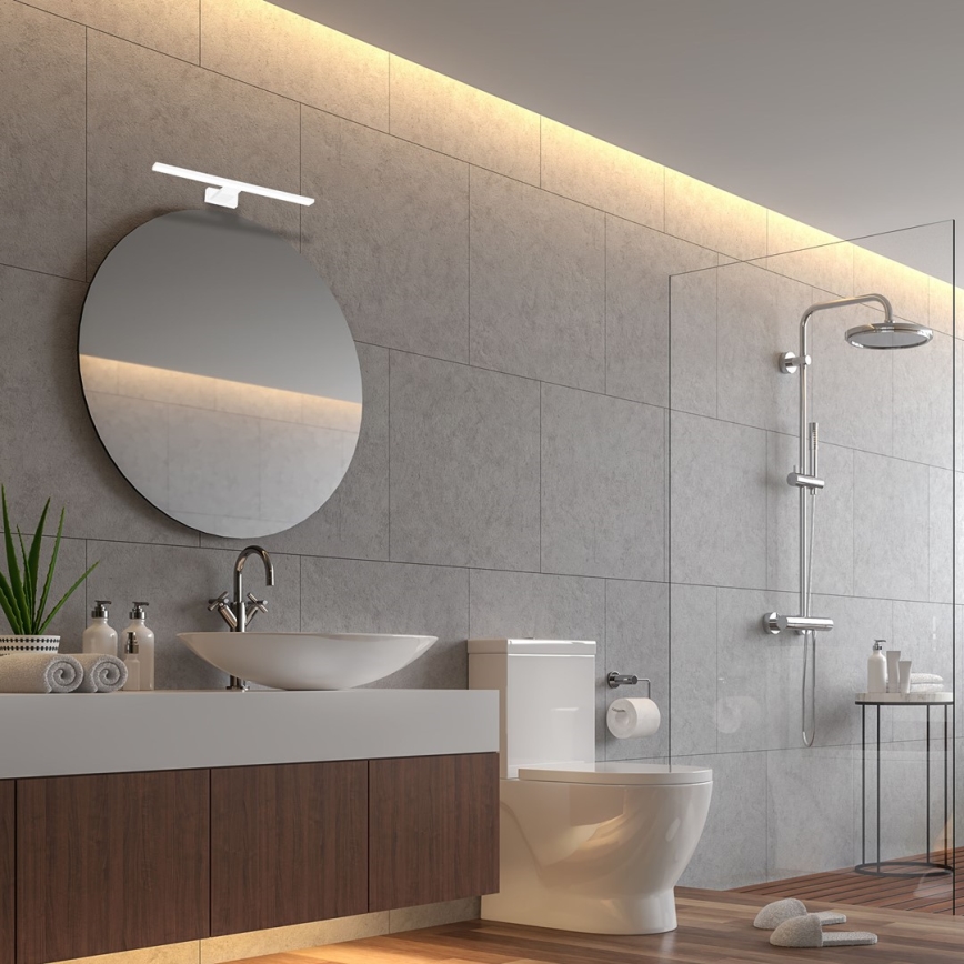 LED стенен осветител за баня SHINE LED/7W/230V 30 cm IP44 бял