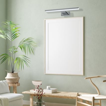 LED стенен осветител за баня SHINE LED/7W/230V 30 см IP44 лъскав хром