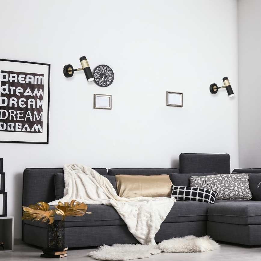 LED Стенен спот DALLAS 1xGU10/3W/230V