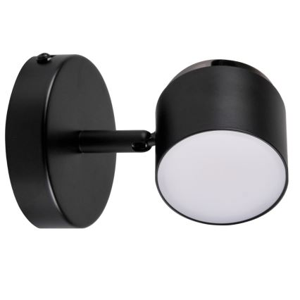 LED Стенен спот KUBIK LED/4,2W/230V черен