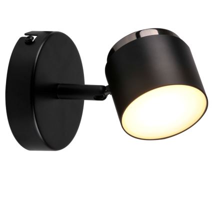 LED Стенен спот KUBIK LED/4,2W/230V черен