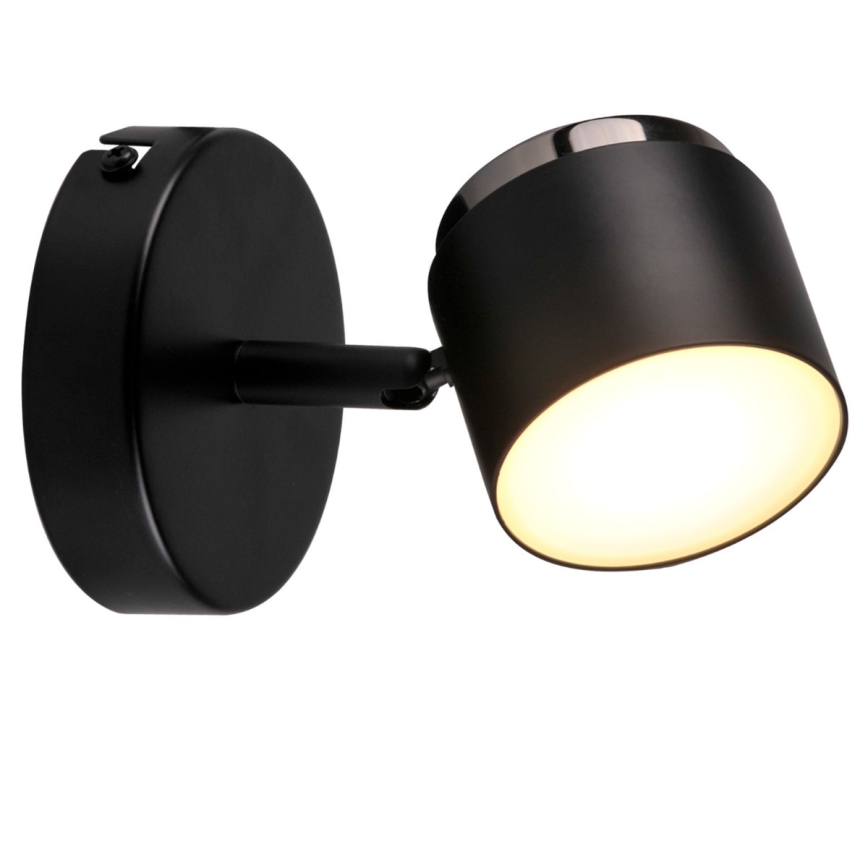 LED Стенен спот KUBIK LED/4,2W/230V черен