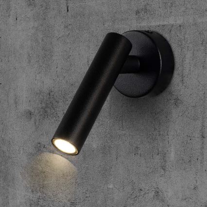 LED Стенен спот LED/2W/230V 4000K черен