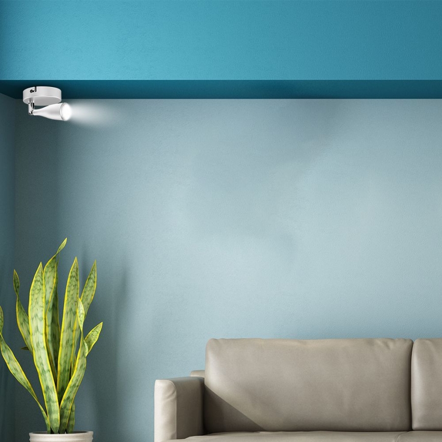 LED Стенен спот LED/4,5W/230V 4000K бял
