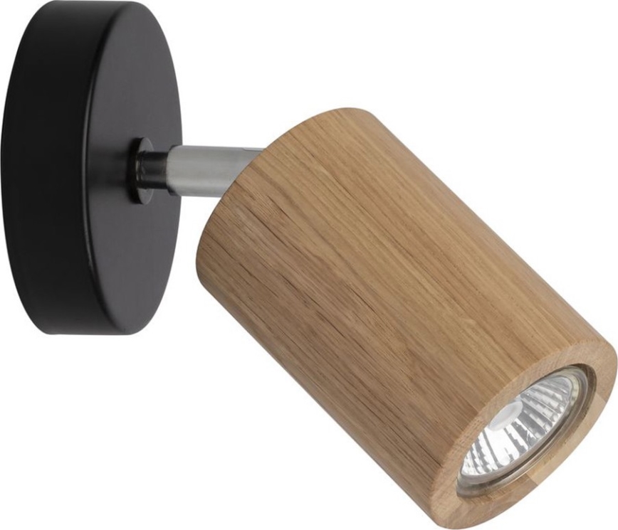 LED Стенен спот MATTI 1xGU10/5W/230V дъб