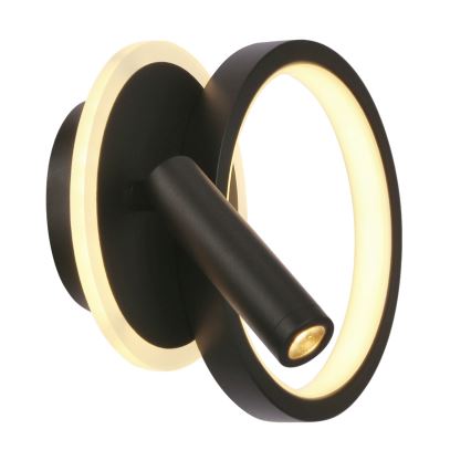 LED стенен спот MONET LED/16W/230V черен