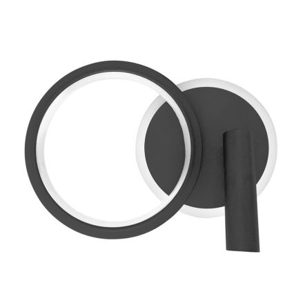 LED стенен спот MONET LED/16W/230V черен