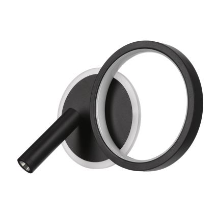 LED стенен спот MONET LED/16W/230V черен