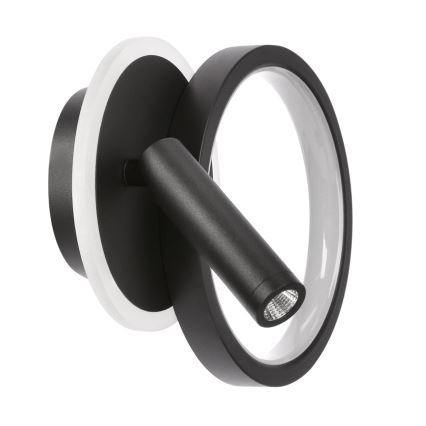 LED стенен спот MONET LED/16W/230V черен