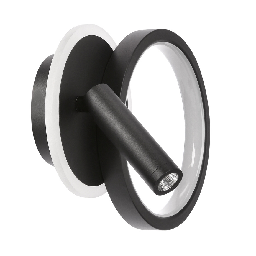 LED стенен спот MONET LED/16W/230V черен