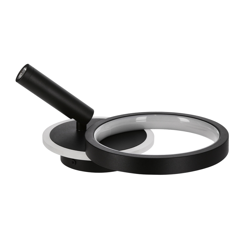 LED стенен спот MONET LED/16W/230V черен