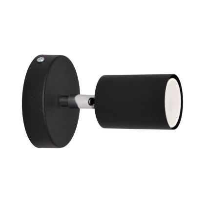 LED Стенен спот TUNE 1xGU10/4,8W/230V черен